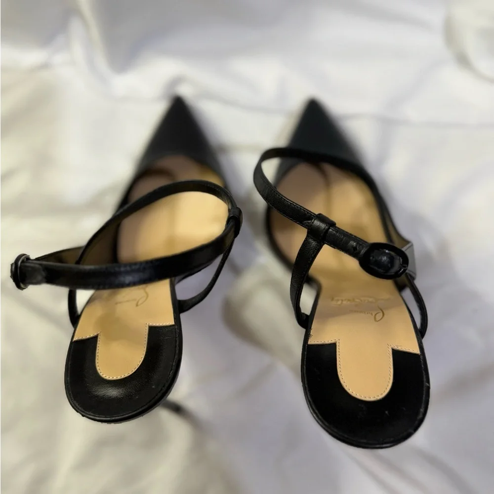 Christian Louboutin Jenlove
100 mm Strappy pumps - Kid leather W/Size 41 US/11 - Picture 7 of 12